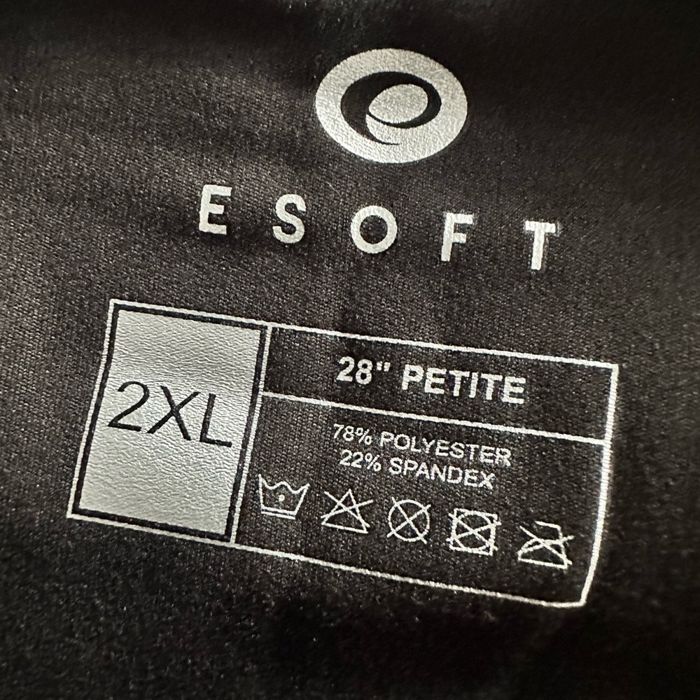 Women’s ESOP Black Performance Pants 2XL - Picture 6 of 9
